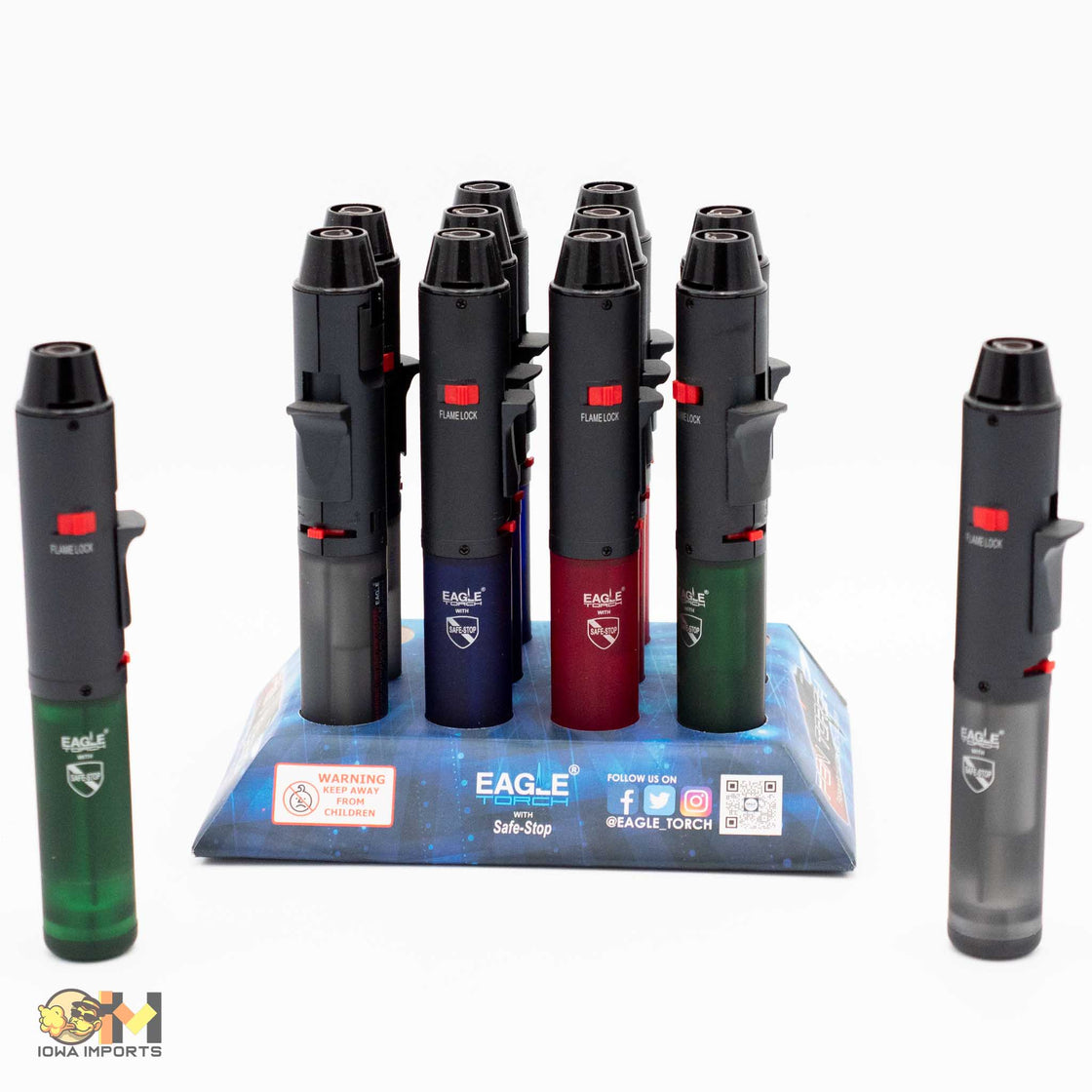 EAGLE TORCH 7" Pen-Torch, 12 ct