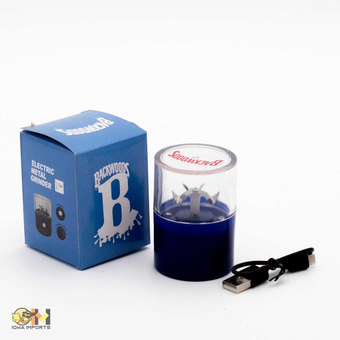 Backwood Electric Metal Grinder Display, 12ct