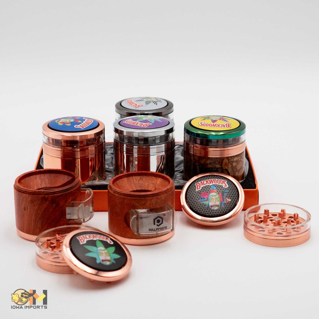 Backwoods Variety Grinder, 6ct