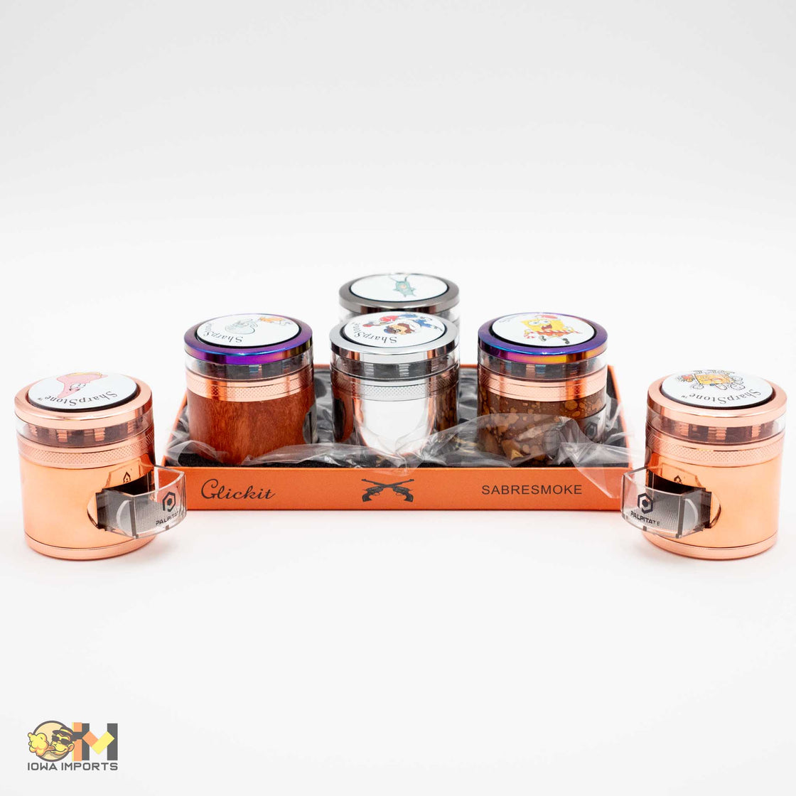 Clickit Sabresmoke Grinder 6ct