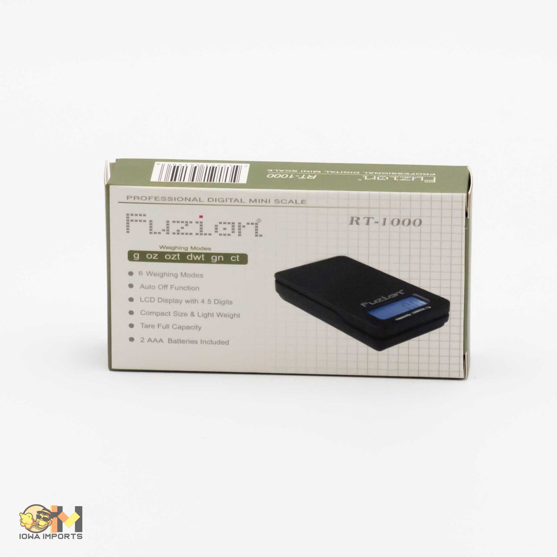 Fuzion RT-1000 Mini Digital Scale
