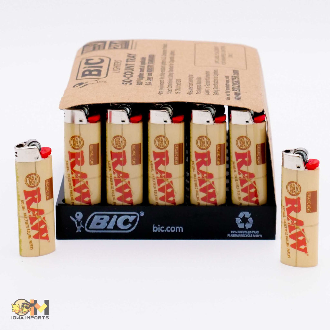 Bic RAW Brown Lighter