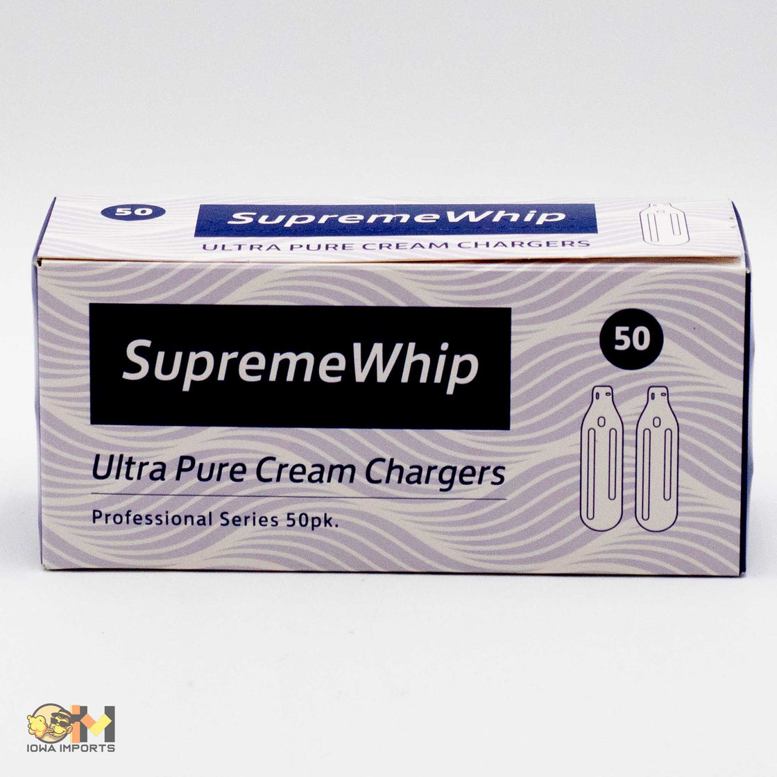 SUPREME WHIP CREAM CHARGERS 50CT / 12PK