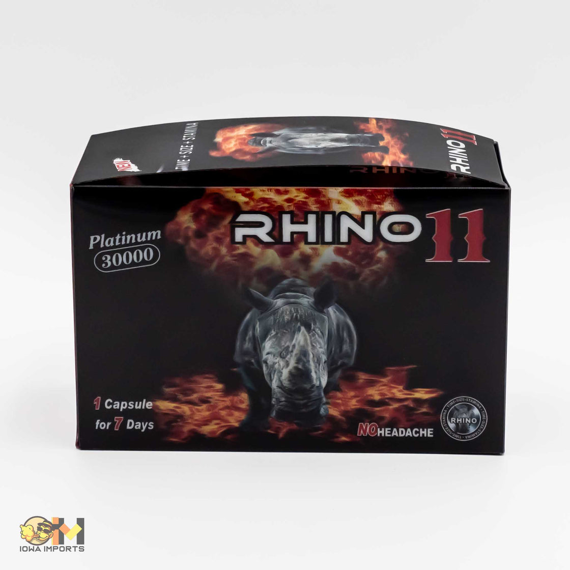 Rhino 11 Platinum 30k 24ct