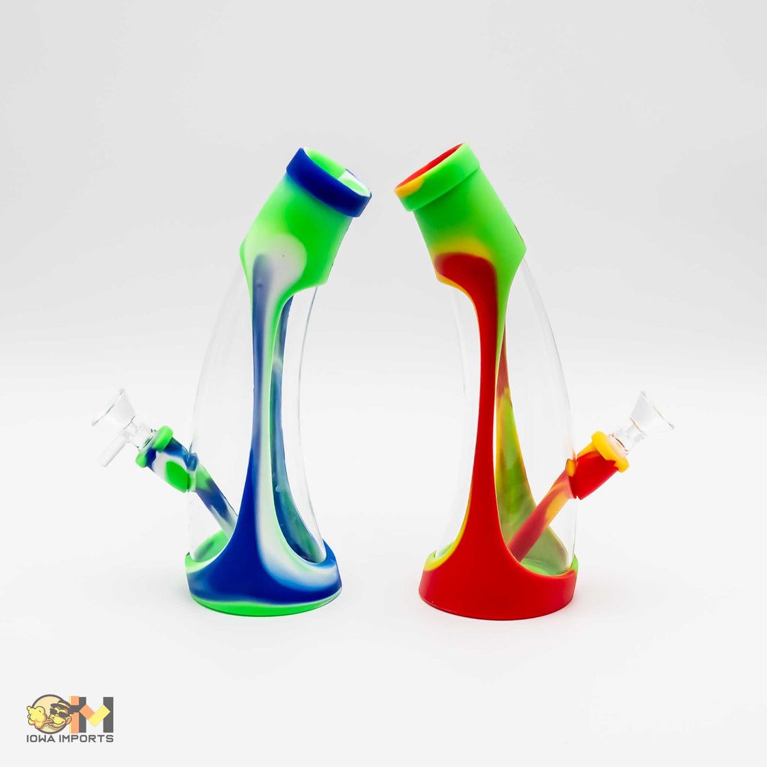 Vase Silicone Bong 9"