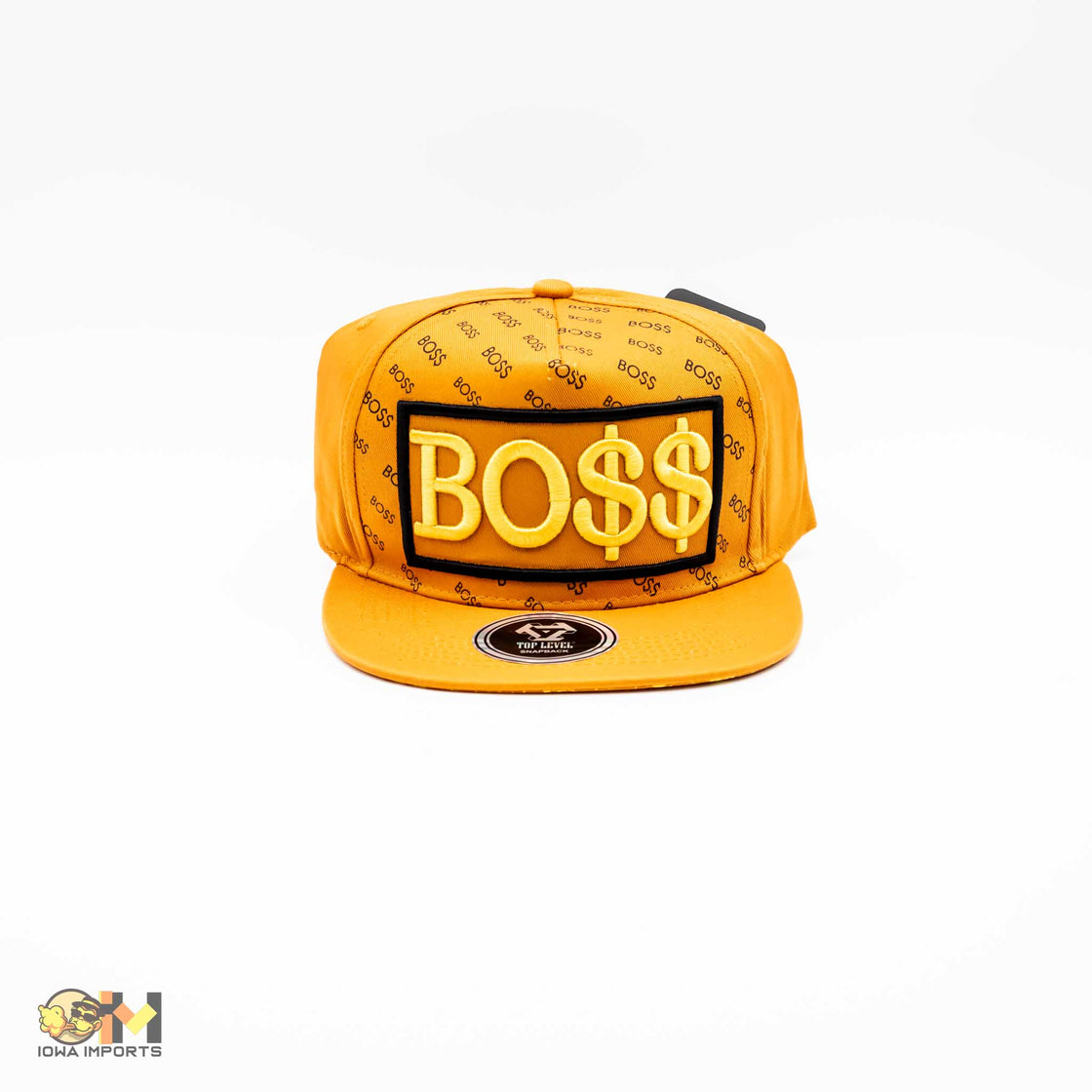 Top Level BO$$ Yellow Hat
