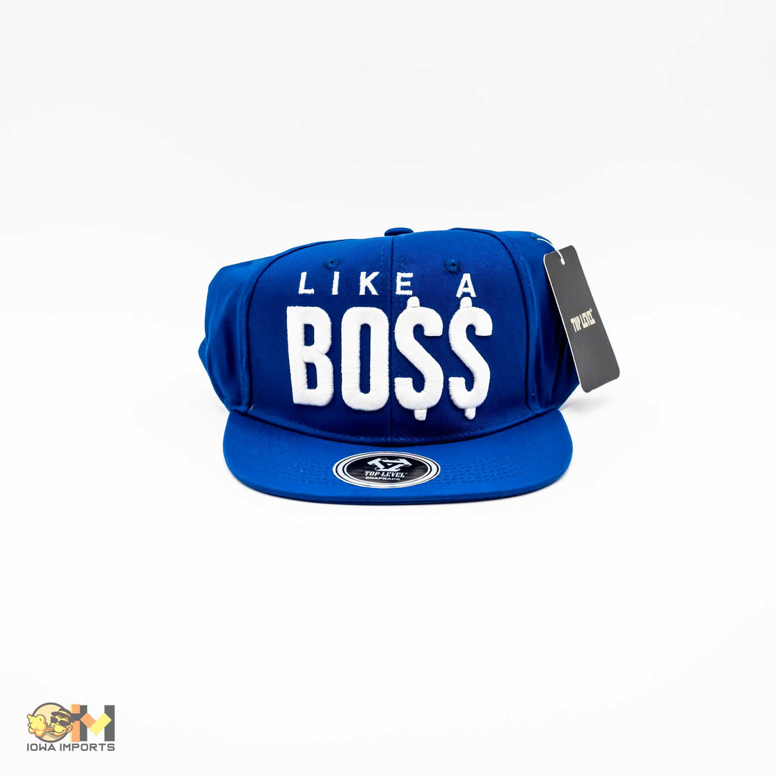 Top Level BO$$ Blue Hat