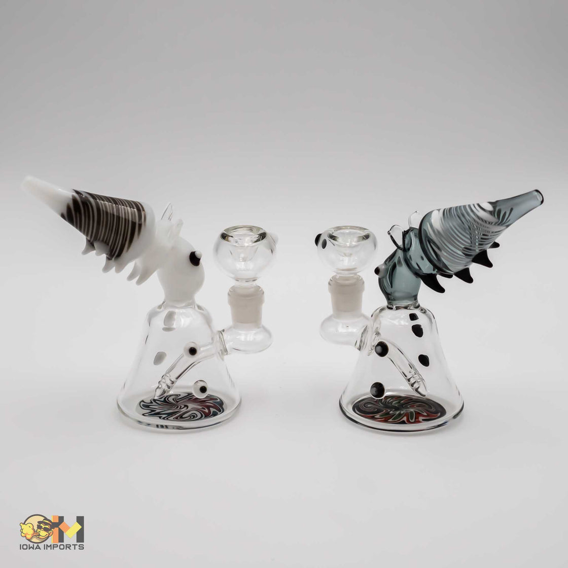 8" Medium water Bong 7