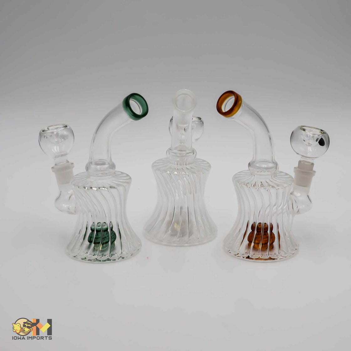 8" Medium Water Bong 6