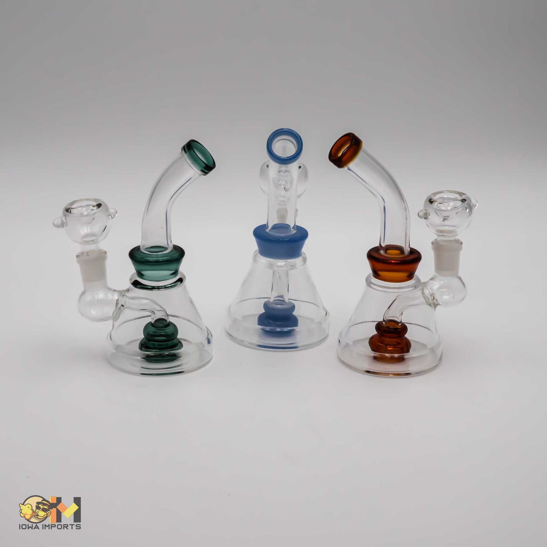 8" medium water bong 4