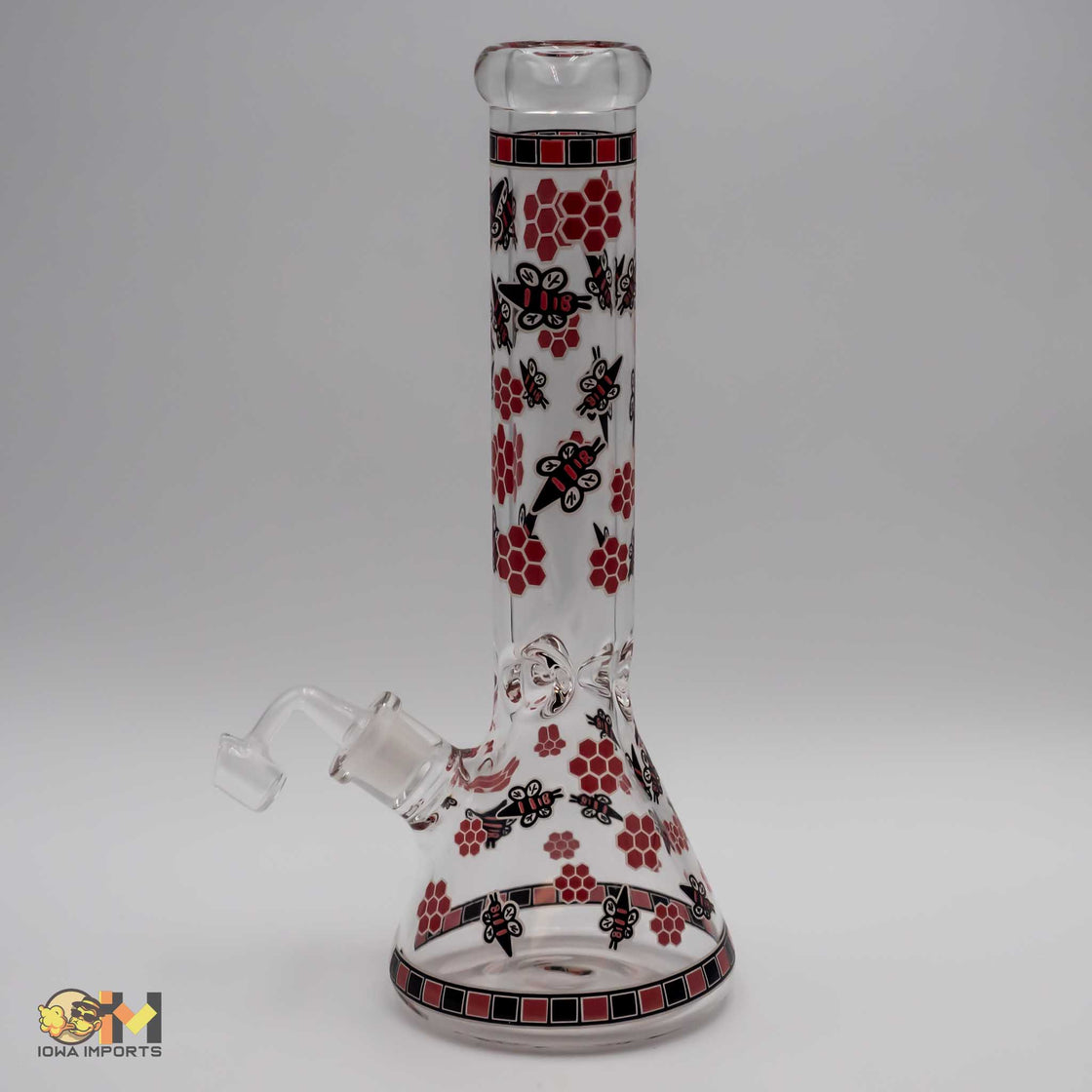 14" bee beaker bong