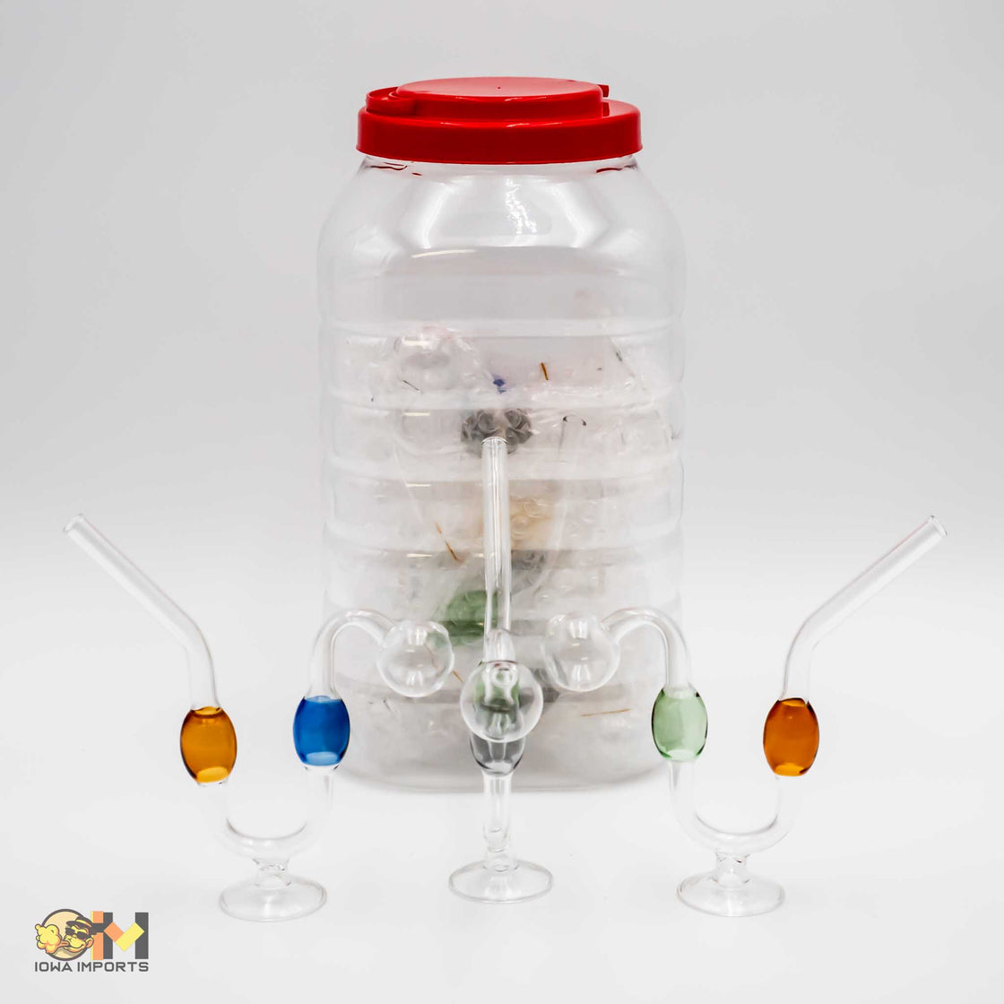 Water Dog w/stand jar 10 ct