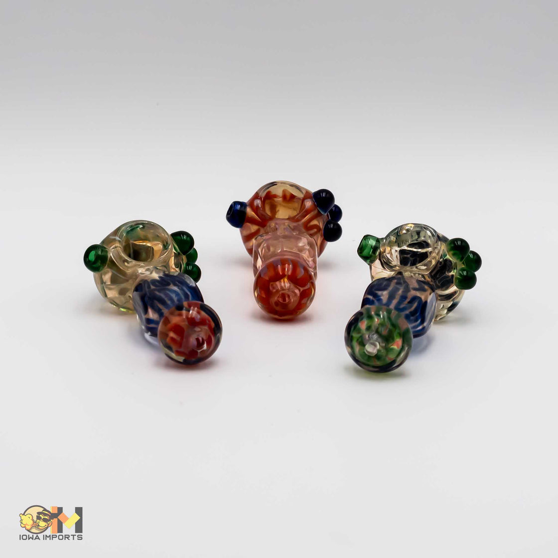 Heavy Hand pipe w/dots
