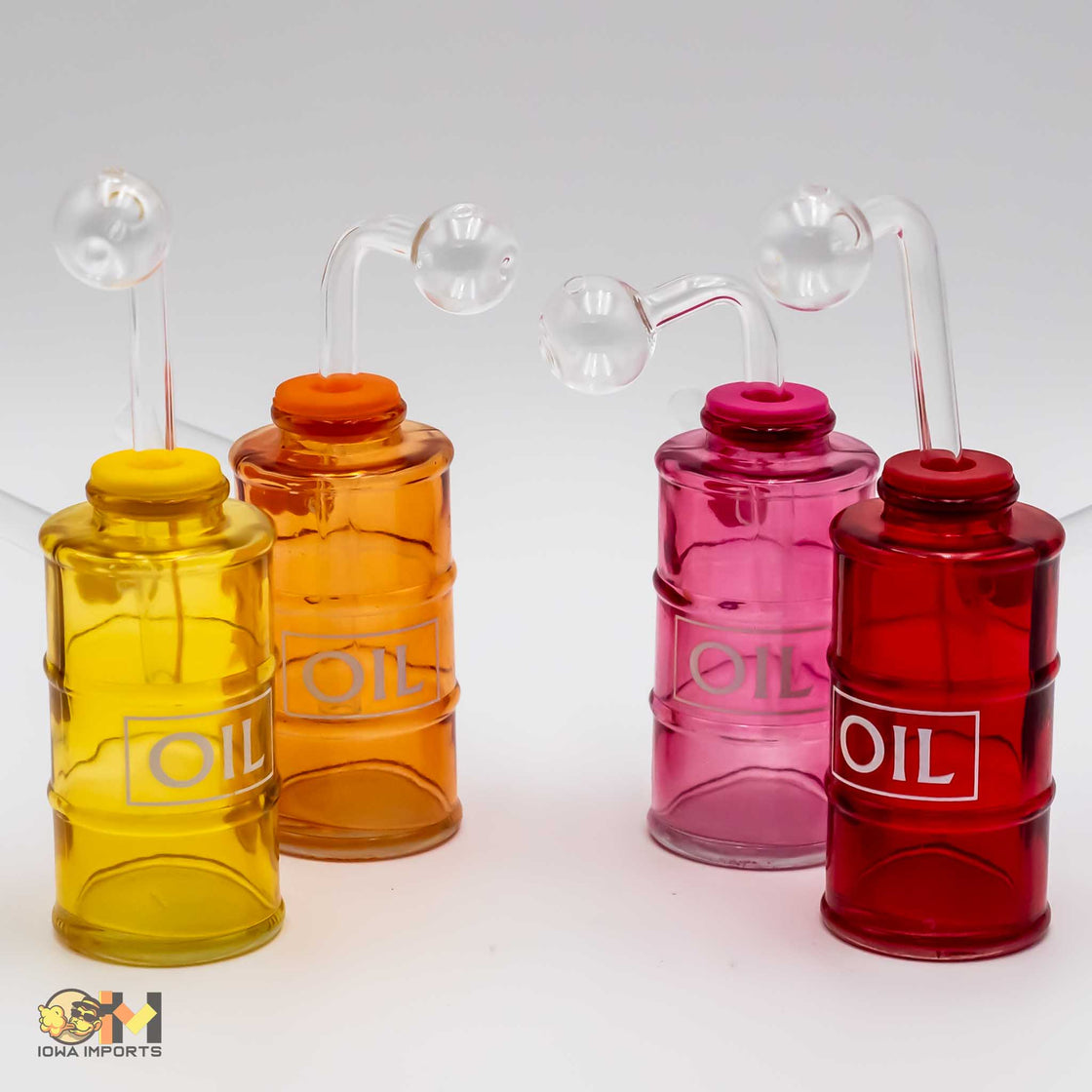 6' oil tank burner mix color