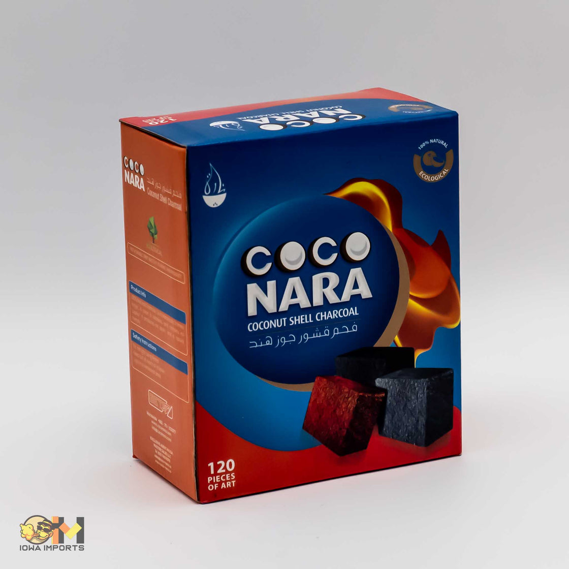 COCO NARA Coconut Shell Charcoal 120ct