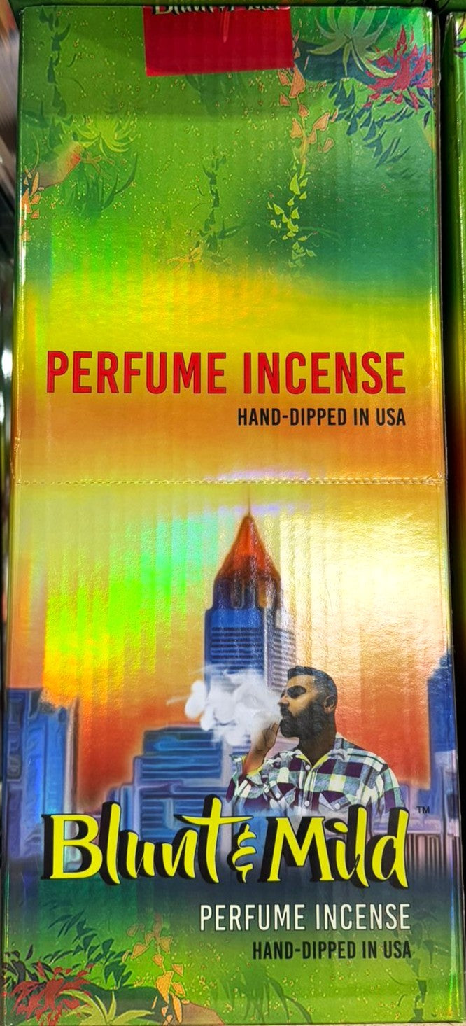Blunt & Mild Jumbo (Perfume Incense) Hand Dipped 24ct Display