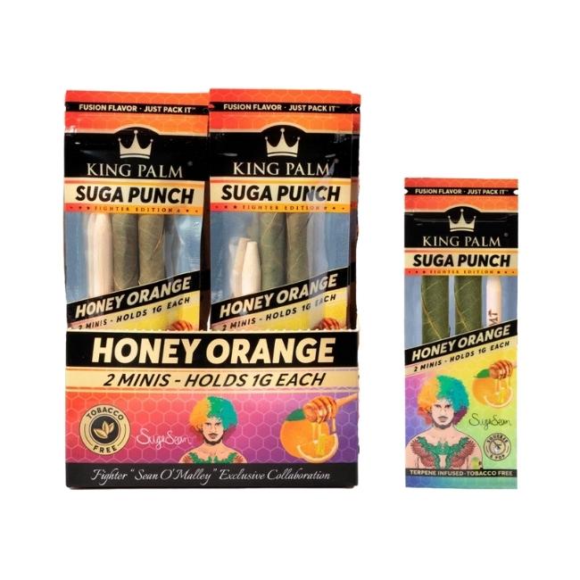 King Palm Suga Punch  Leaf Tubes Mini Rolls 20ct/Box