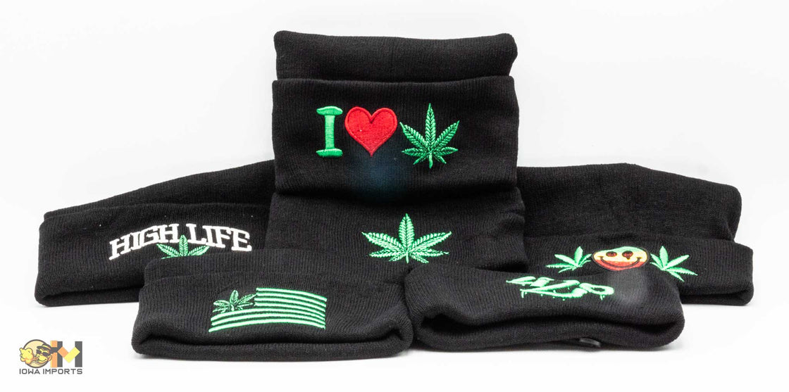 PREMIUM PRINTED SKULL CAP 12PCS