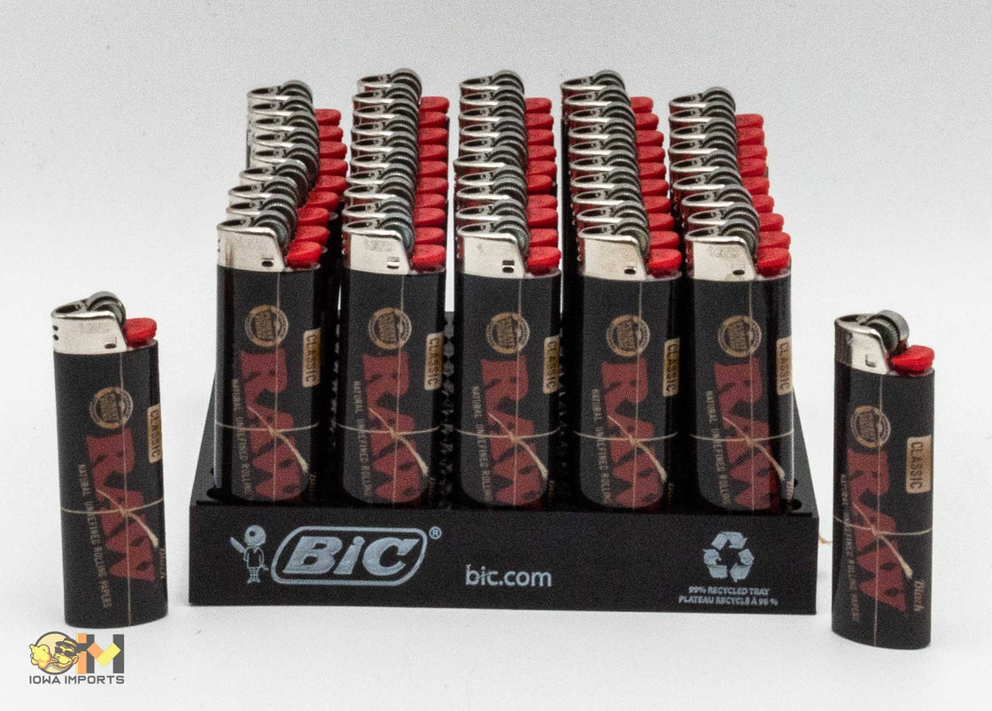 BIC RAW BLACK 50CT