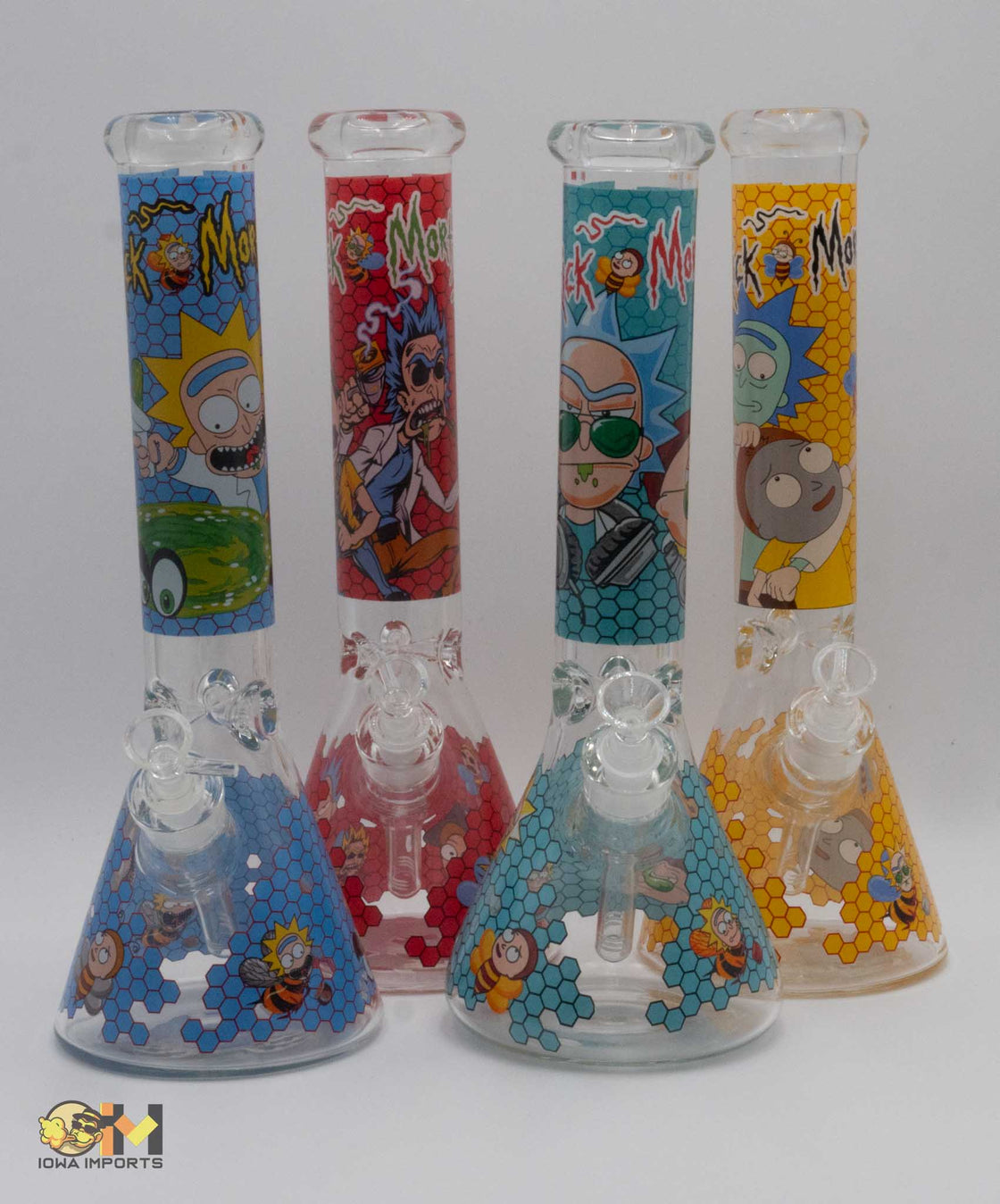 R&M2 Mix Color Medium Water Pipe