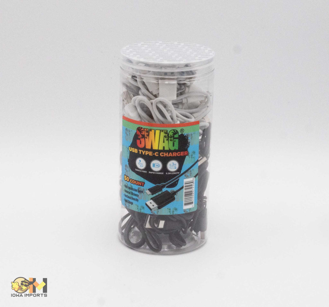SWAG TYPE-C SMART CHARGER JAR 50CT