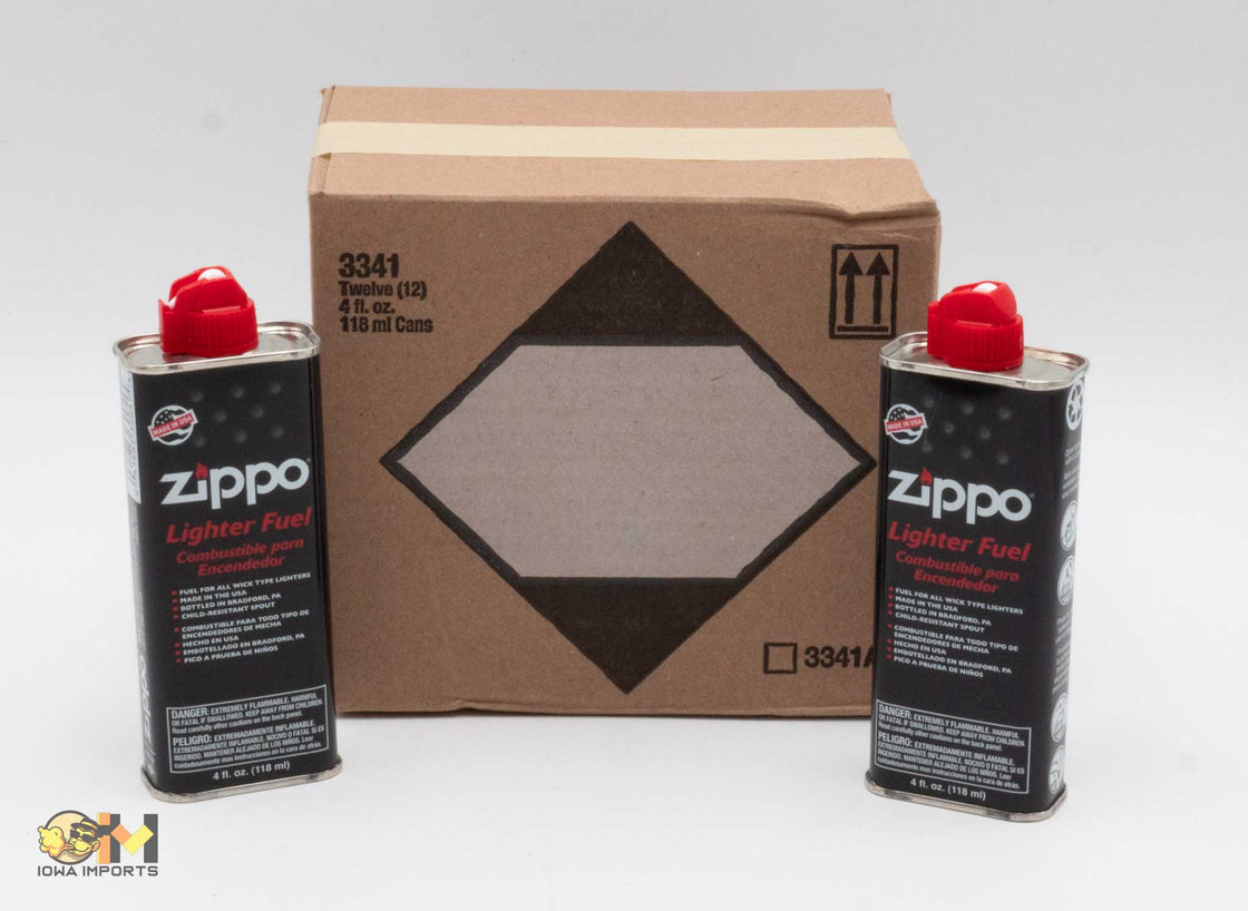 ZIPPO LIGHTER FLUID 4OZ 12CT