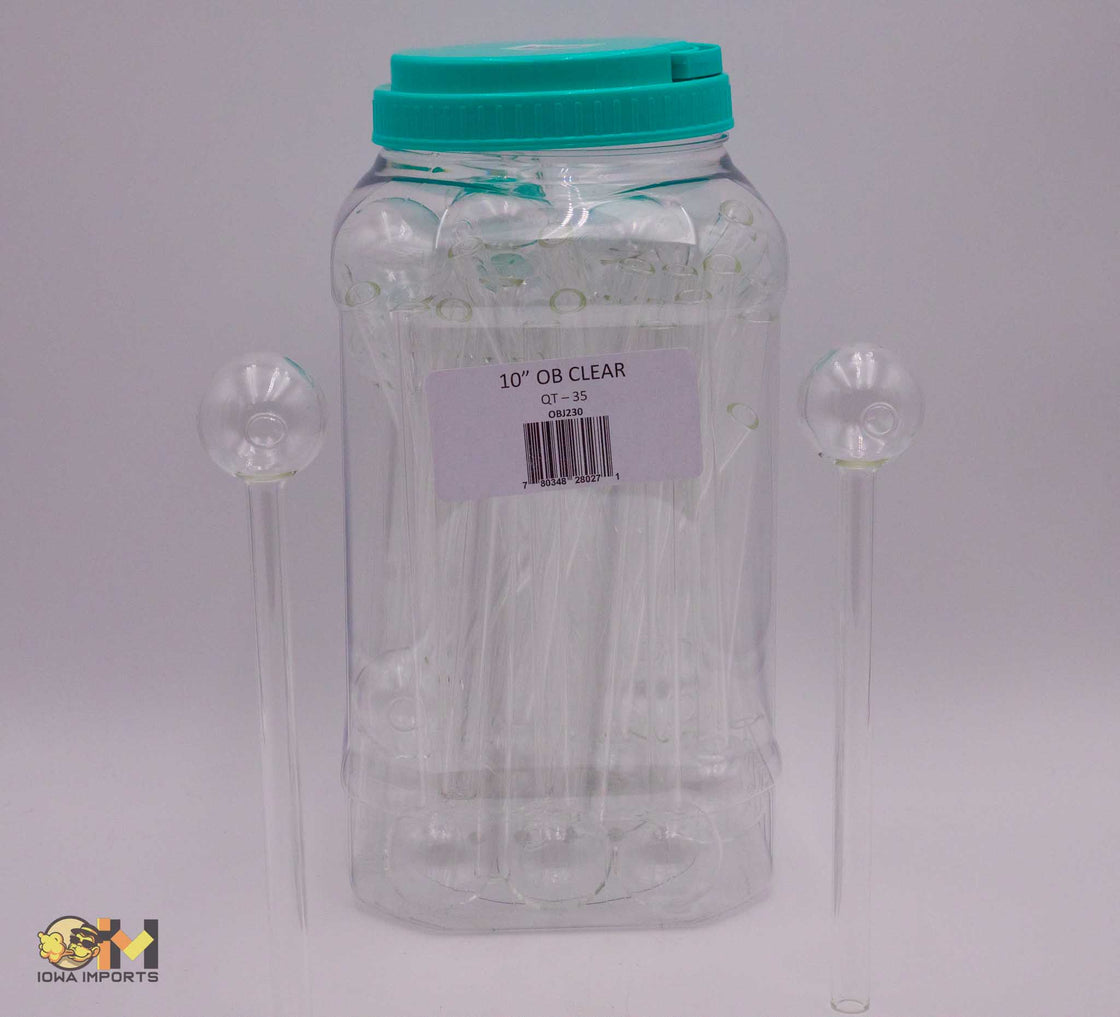 10" OB Clear 35ct OBJ 230
