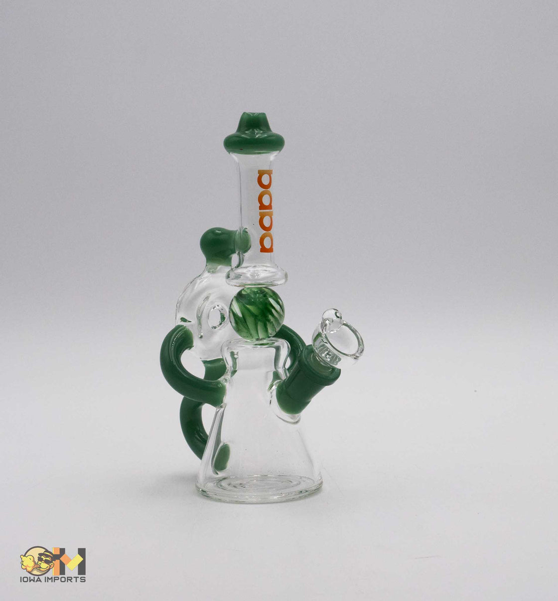 RECYCLER WITH DIAMOND MARBLE NOV PIPE-GUACAMOLE ML009