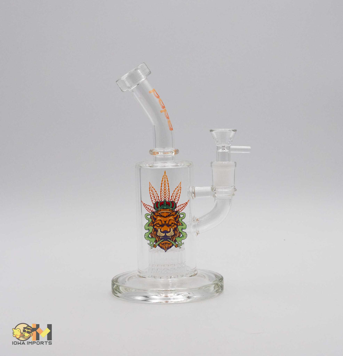 8" MATRIX PERC BUBBLER NOV PIPE CLEAR-XZ006