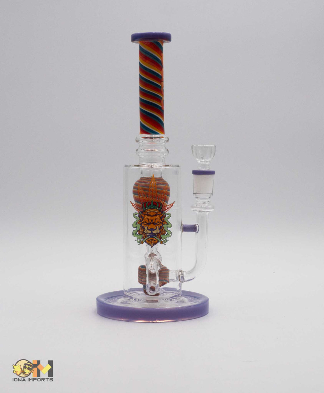 COLOR WATERPIPE SLIME PURPLE PH017