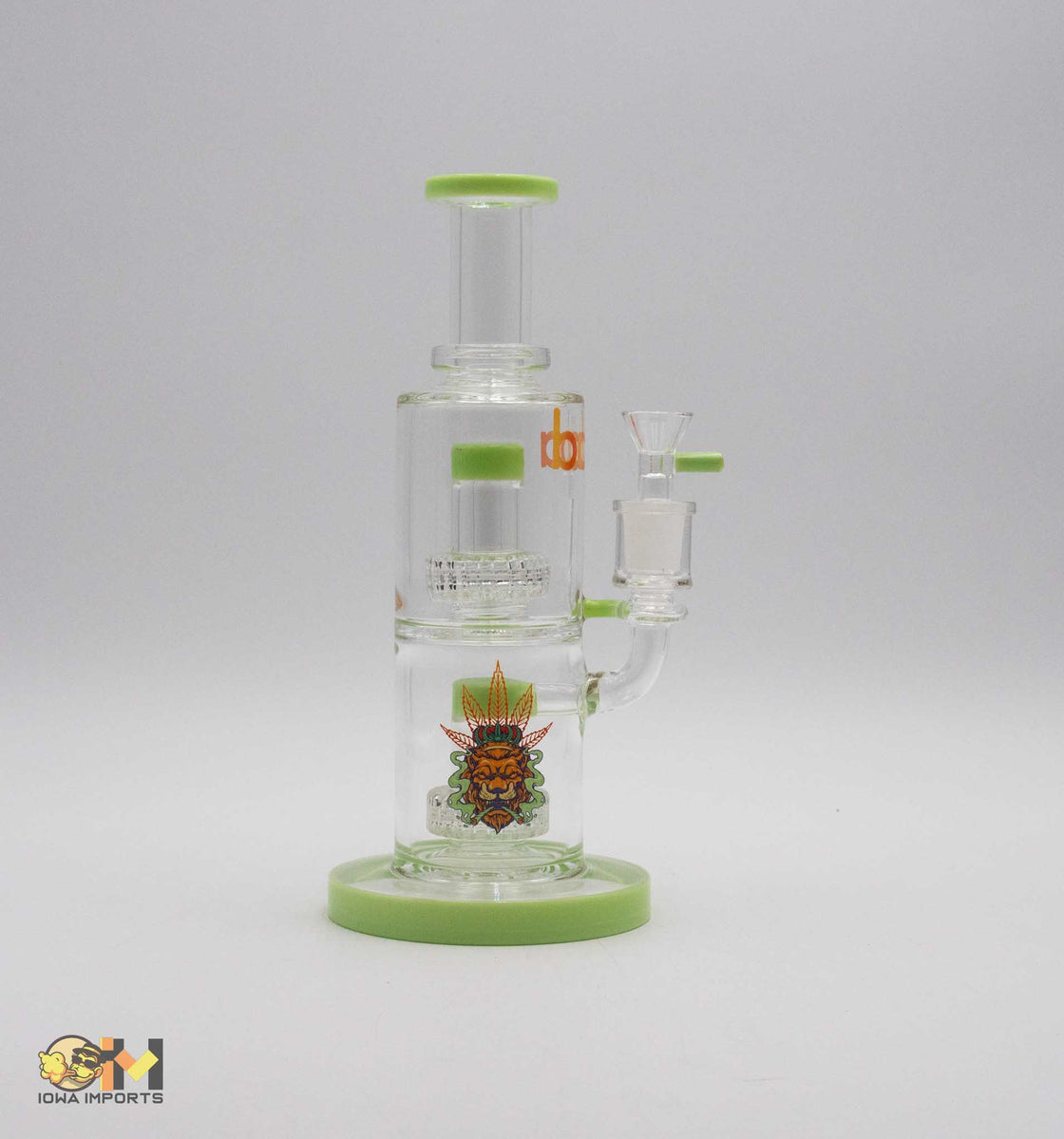 10" DOUBLE MATRIX BODY IN 4 COLORS LIME GREEN-WF288