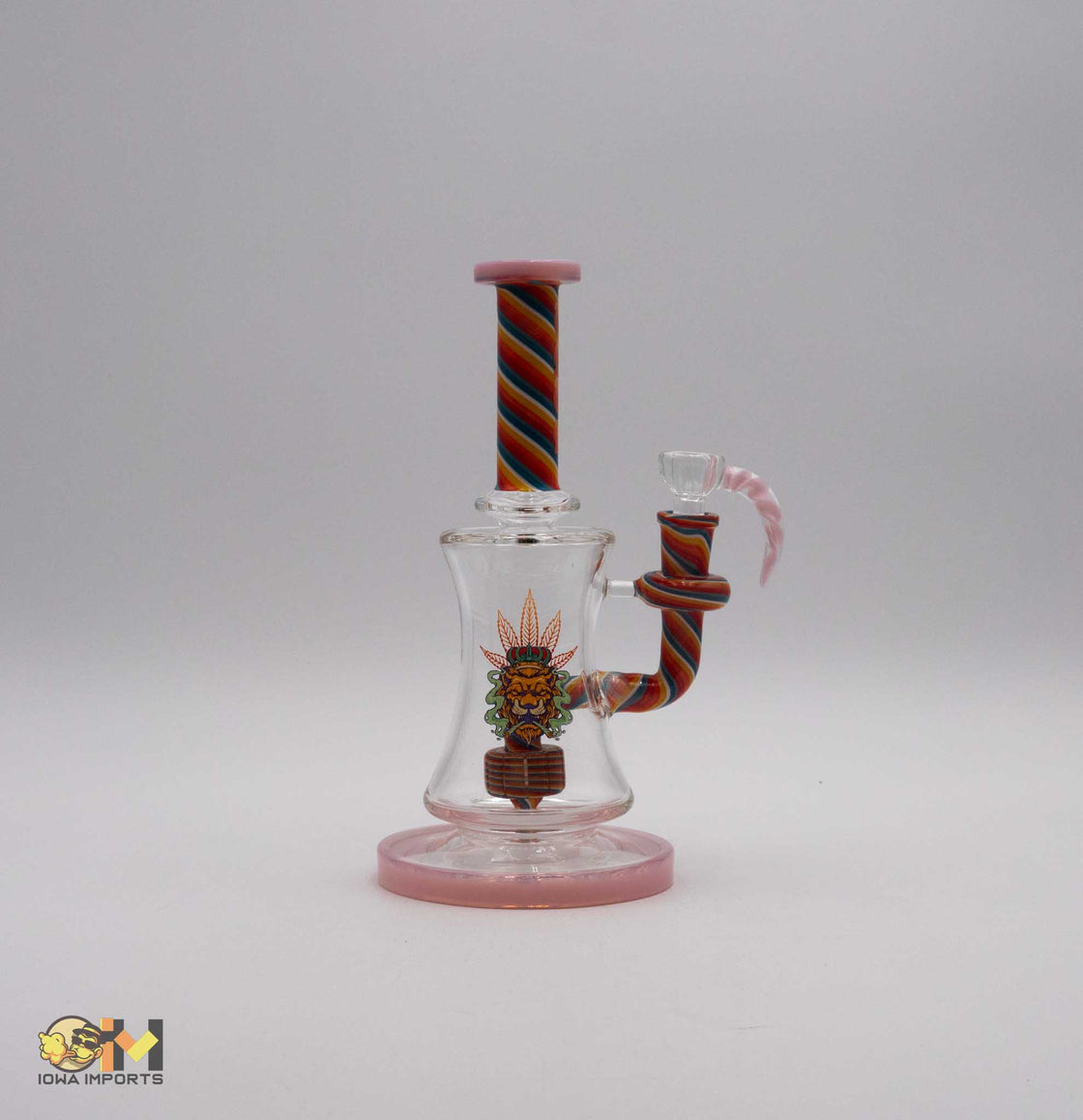 COLOR WATER PIPE SLIME PINK-PH023