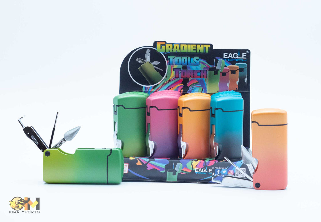Eagle Torch Gradient Tools Torch Lighter PT186GT, 12ct