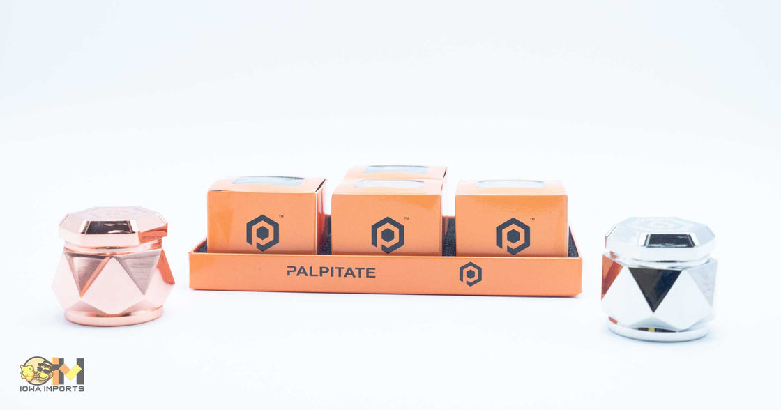 MG-101/Metal PALPITATE Design Grinders, 6ct