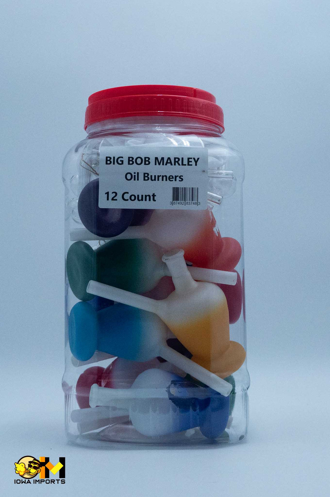 BIG BOB MARLEY MIX PIPES 12CT/JAR