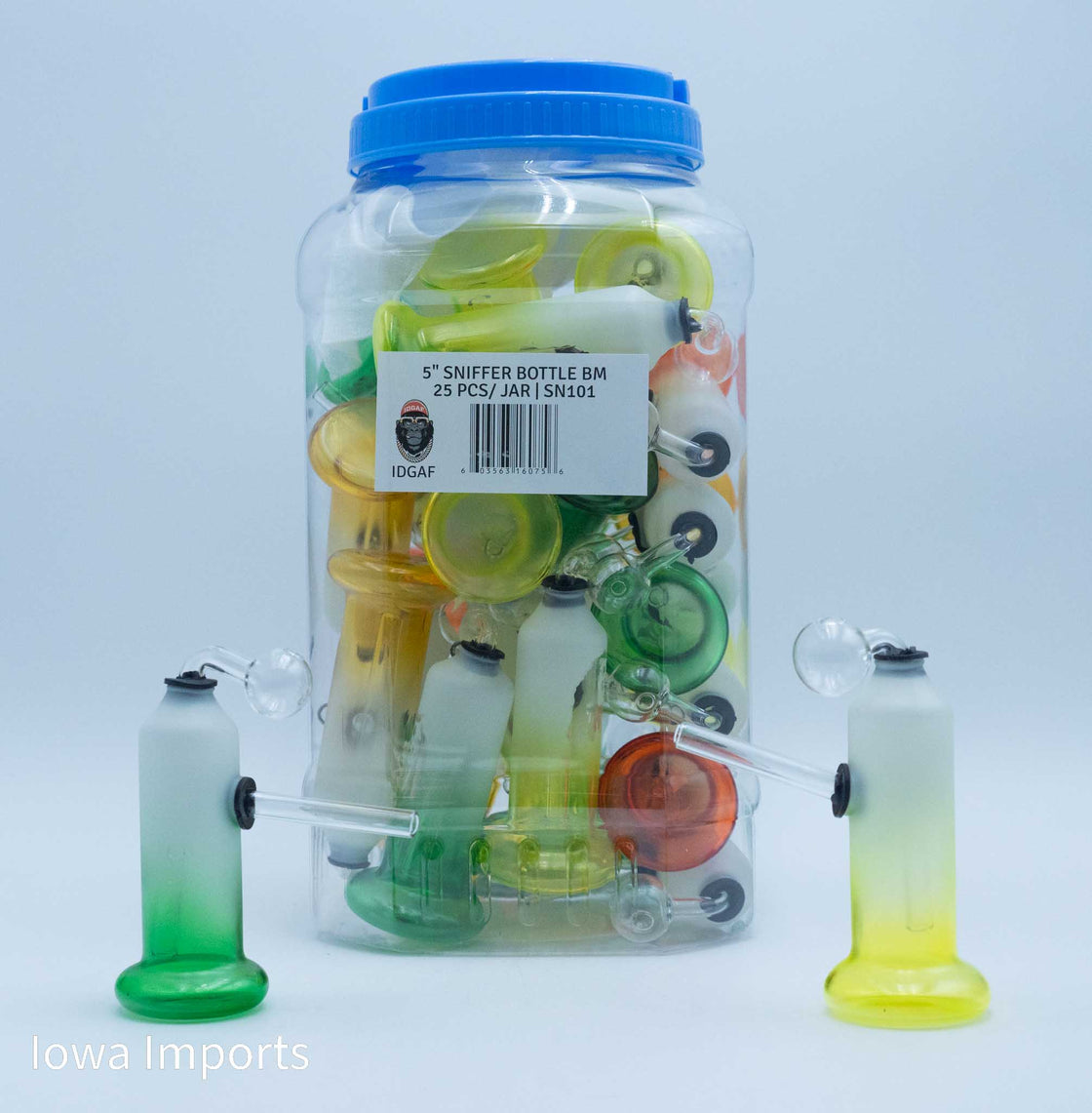 5" Sniffer Bottle BM 25ct SN101