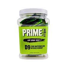 PRIME XTRAX D9 LIVE RESIN 300MG GUMMIES 25CT JAR