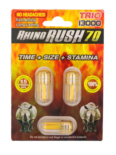 Rhino Rush Trio 70 / 3 capsule