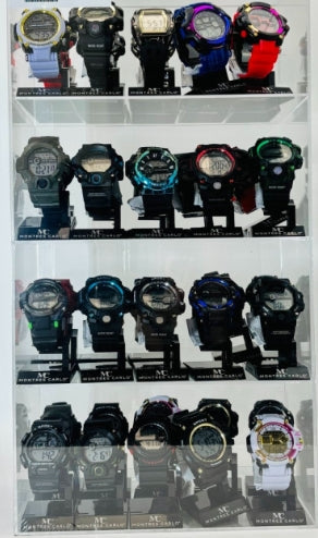 Mc Montres Carlo Watch Display - Assorted