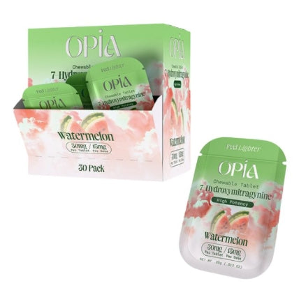 OPIA 7-HYDROXYMITRAGYNINE KRATOM EXTRACT 30MG PER TABLET 1PK 30CT/ BOX