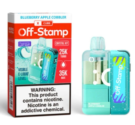 OFFSTAMP CRYSTAL KIT X-CUBE 35K PUFFS