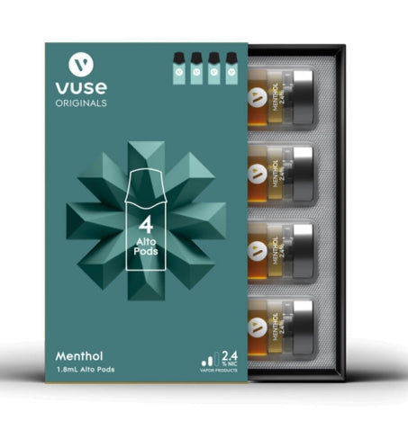 VUSE ALTO 1.8ML * 4 POD 5ct/Box Menthol 2.4%