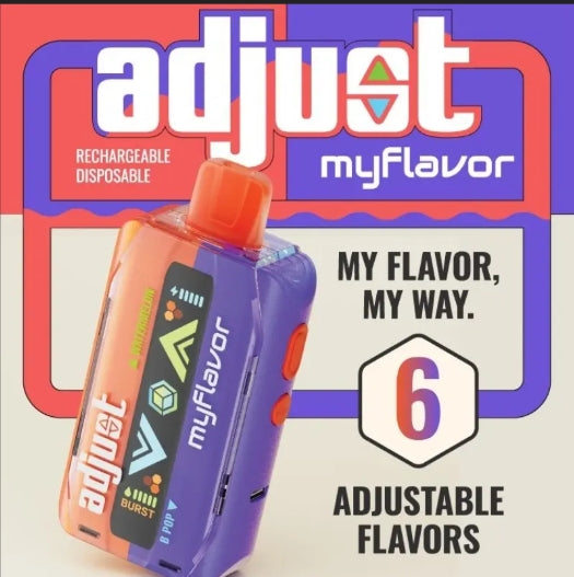 Adjust My Flavor 40K Puff Disposable 5%
