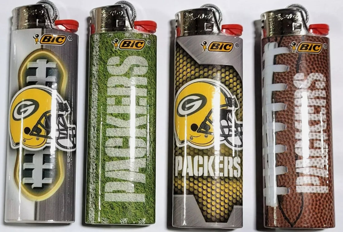 BIC TEAM PACKERS LIGHTERS 50CT