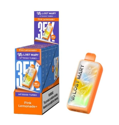 LOST MARY MT35000 TURBO 5% DISPOSABLE (90ML) 35K PUFFS 5CT/ BOX