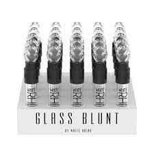 White Rhino Glass Blunt Slider 49ct Display