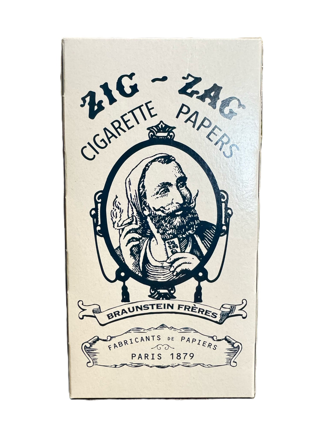 Zig Zag Braunstein Freres Vintage Series Natural Gum Rolling Papper 24ct/Box (Original White)