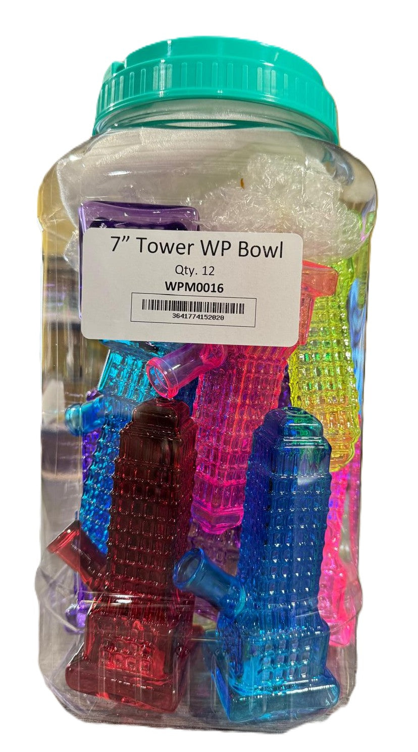 WPM0016- Tower Design WP with Bowl 12ct/Jar