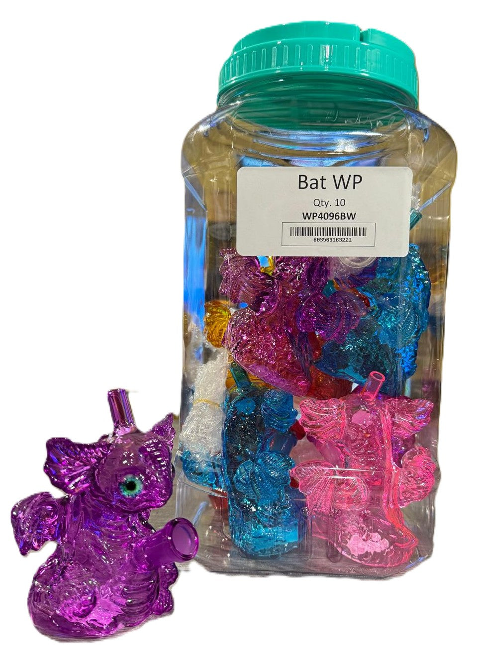 WP4096BW- BAT WP 10ct/Jar