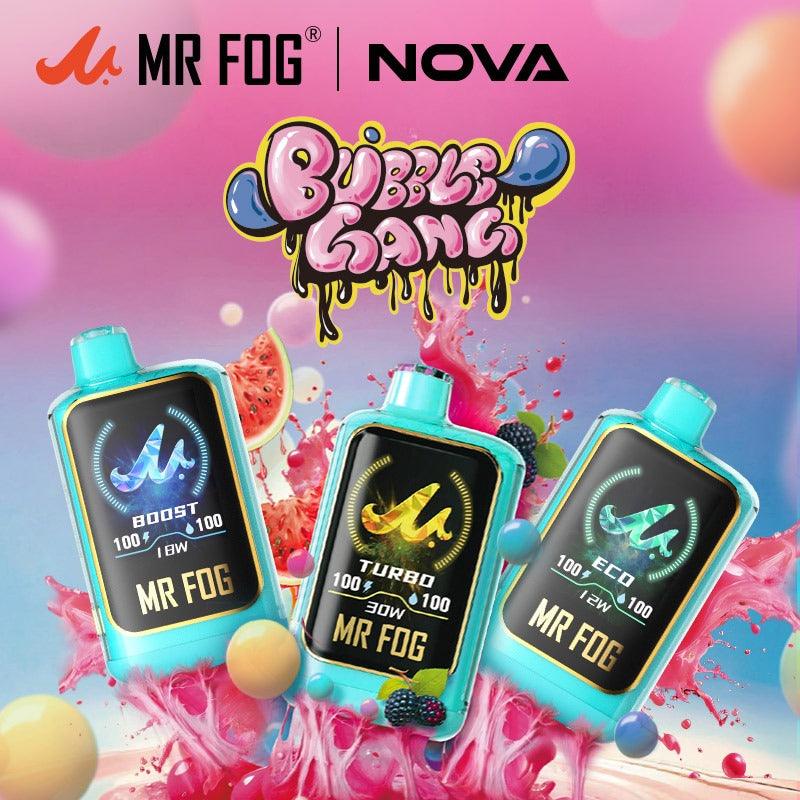 MR FOG NOVA 36K PUFFS 5CT/ BOX ( BUBBLEGANG EDITION )